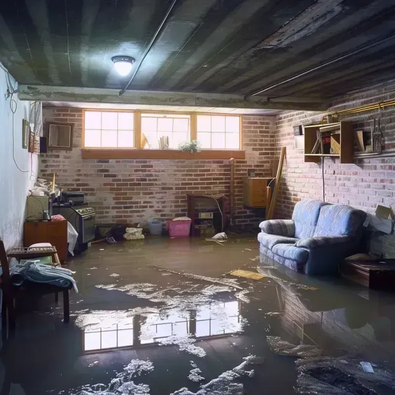 Flooded Basement Cleanup in Wrentham, MA